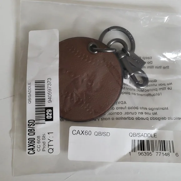 COACH BASEBALL KEY RING - Picture 5 of 5